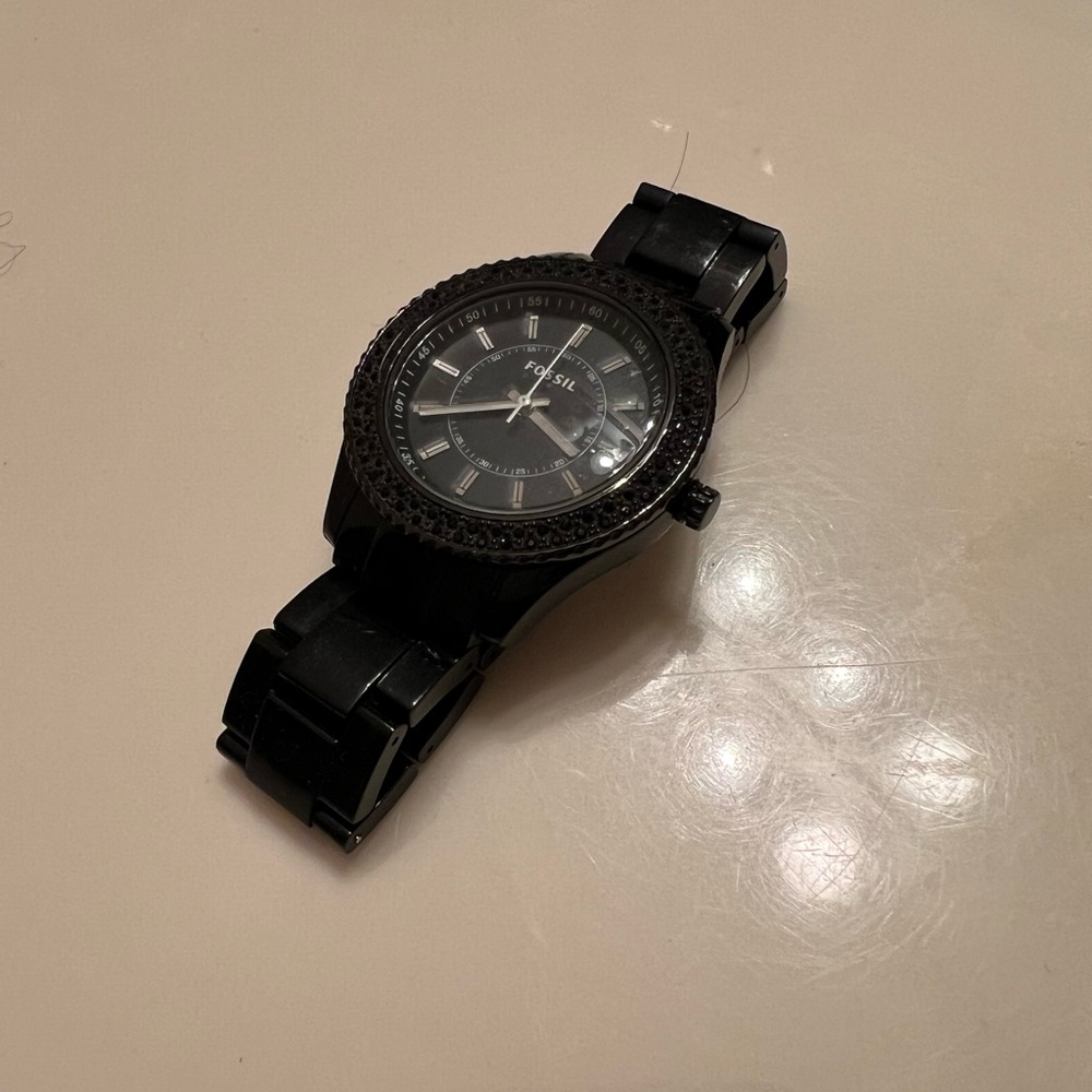 Fossil | Black Analog Watch